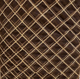 Brown with sequin allover net embroidered fabric 5145