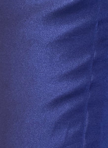 BLUE imported satin 60" width fabric 1908