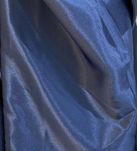 BLUE imported satin 60" width fabric 1908