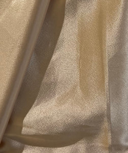 GOLD imported satin 60" width fabric 1908