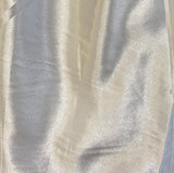 White imported satin 60" width fabric 1908