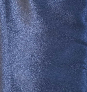 Blue imported satin 60" width fabric 1908