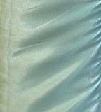 Green imported satin 60" width fabric 1908