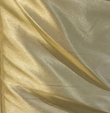 Gold imported satin 60" width fabric 1908