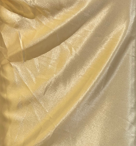 Gold imported satin 60