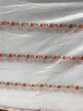 White dyeable banarasi silk brocade fabric 1943