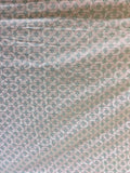 Pink geometric cotton printed fabric 3553