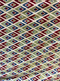 Offwhite geometric cotton printed fabric 3557