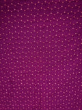 Wine georgette thread and sequin all over georgette embroidered fabric 1001