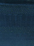 Blue sequin and thread all over georgette embroidered fabric 11824