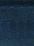 Blue sequin and thread all over georgette embroidered fabric 11824