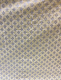 Yellow geometric cotton printed fabric 3553